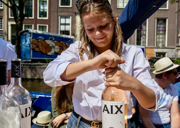 Sfeer aan boord op een rondvaart