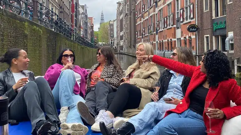 Bedrijfsuitje in Amsterdam